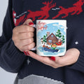 Christmas Mug Funny Santa Claus Mug Unique Snowman Cute Coffee Cup Tea Gift Kids 11oz