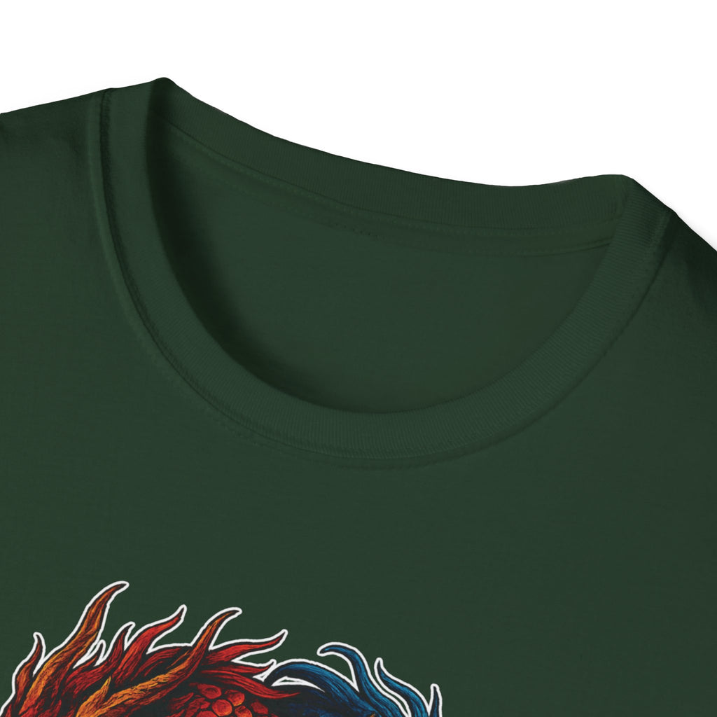 Dragon T-shirt Men Women Graphic Tee Clothing Apparel Chinese Dagon Symbol Gift
