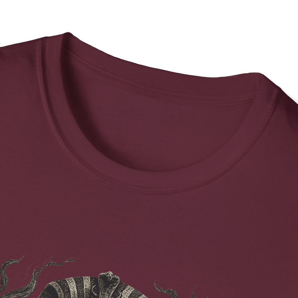 Vintage Mens T-shirts Egyptian Skull Graphic Tees Men Pharaoh Unisex Clothing Best Gift