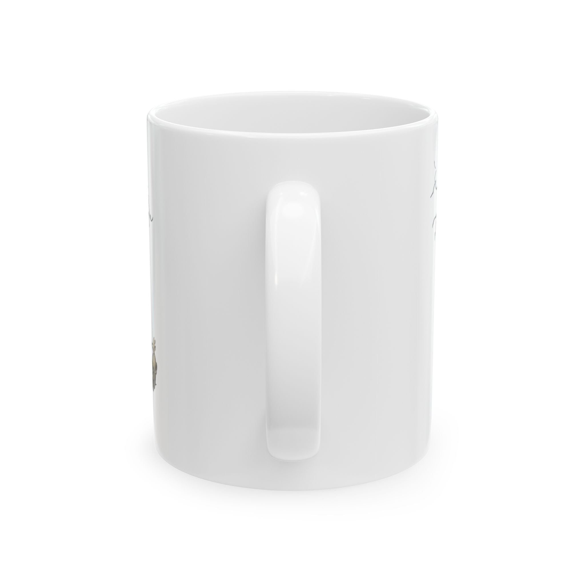 Japan Dragon Mug White Ceramic Tea Coffee Cup Unique Birthday Gift Animal Lover 11oz Dragons