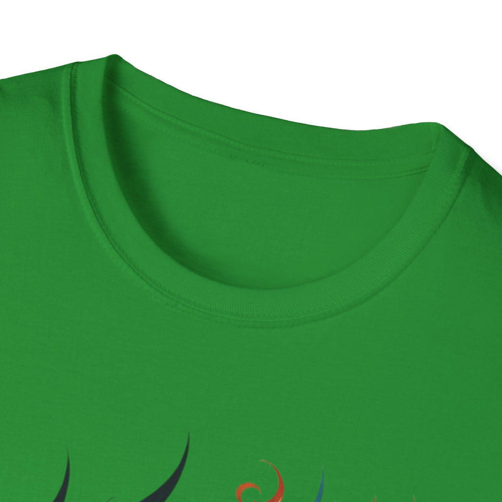 Dragon T-shirt Mens Graphic Tee Clothing Apparel Chinese Symbol Unisex Softstyle