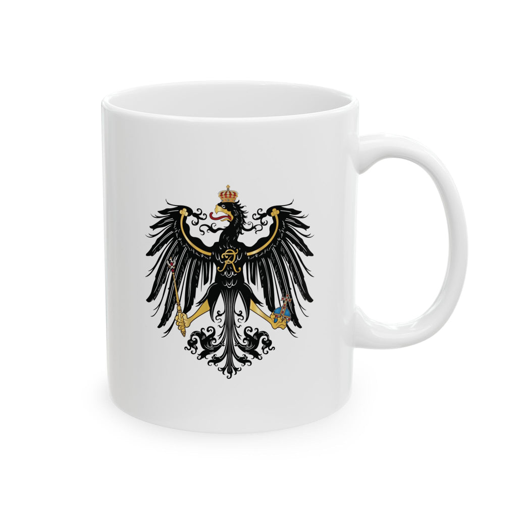 Prussian Eagle Ceramic Coffee Tea Mug German Empire Kaiser GOTT Cup Unique Gift