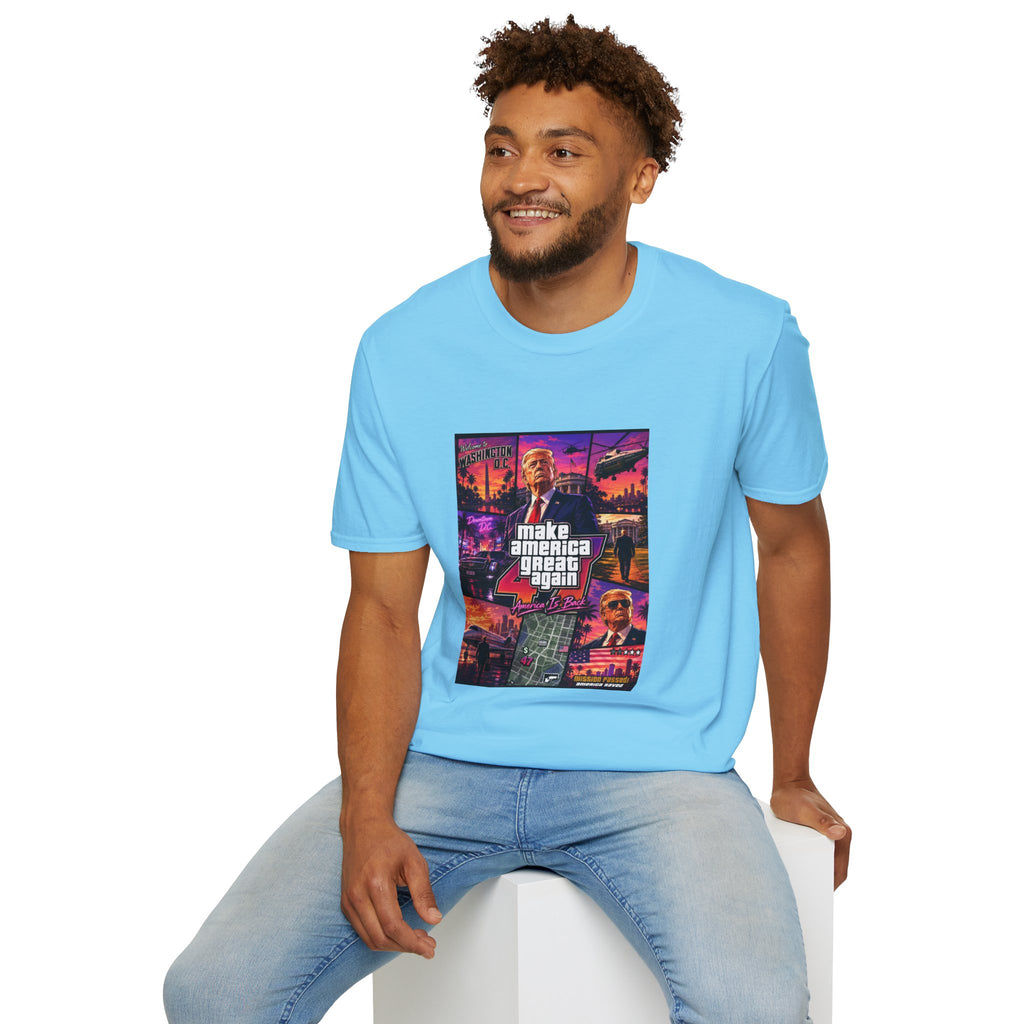 Funny Trump Make America Great Again T-Shirt Patriotic Political Trump Artwork