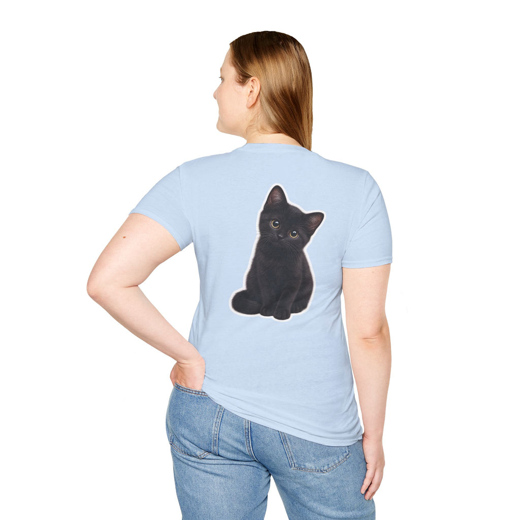 Black Cat Shirt Dark Humor Tee Cat Mom Tshirt Unique Gift Black Cat T shirt Funny Tshirt