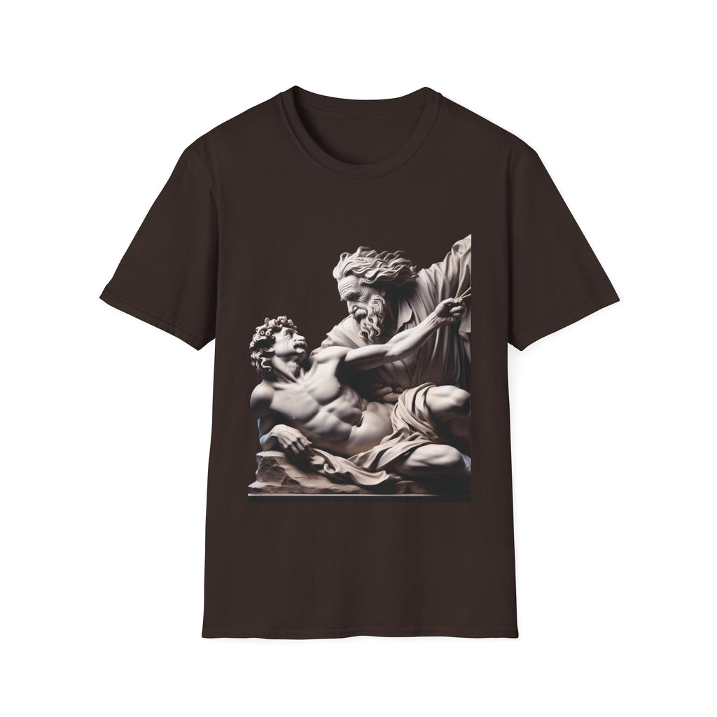 Funny Albert Einstein Unisex Softstyle T-Shirt Unique Gift Cotton T-shirt Art