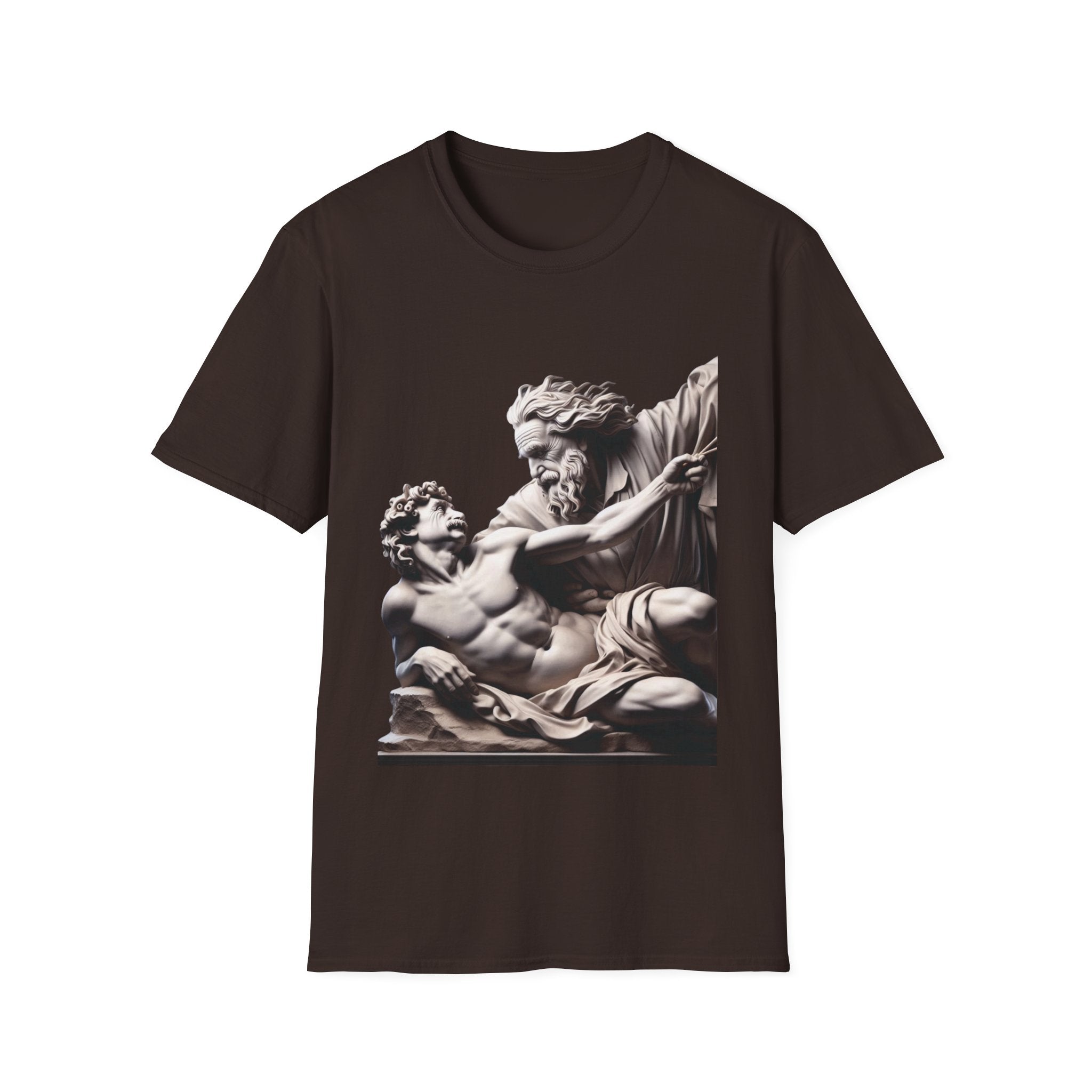 Funny Albert Einstein Unisex Softstyle T-Shirt Unique Gift Cotton T-shirt Art
