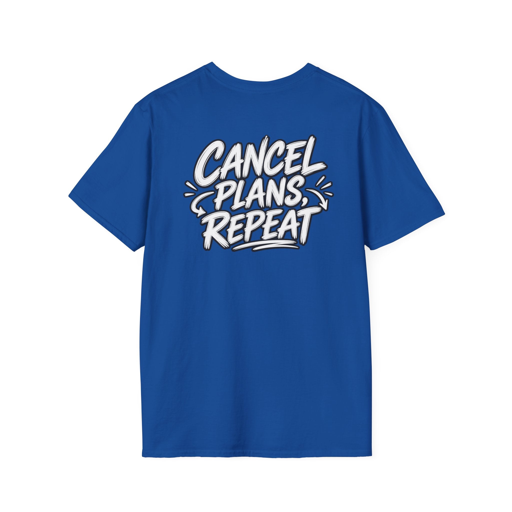 Introvert Shirt Cancel Plans Repeat Funny Dark Humor Sarcastic Graphic Tee Funny Office Tshirt