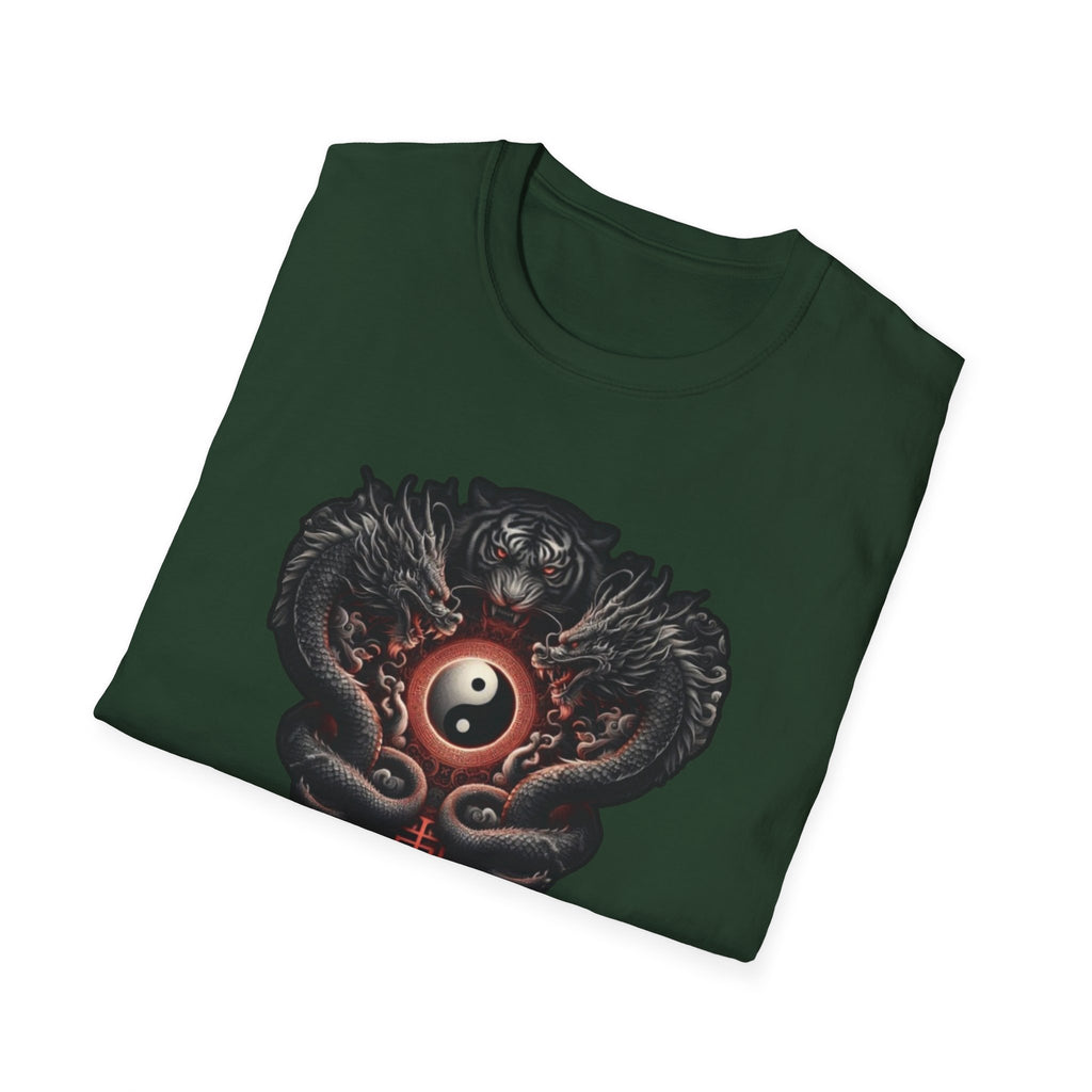 Dragon T-shirt Men Women Graphic Tee Clothing Apparel Chinese Dagon Symbol Gift