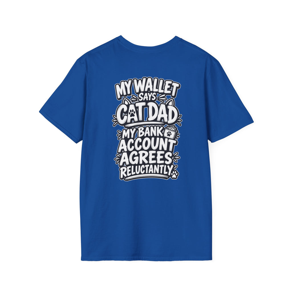 Cat Dad Shirt Pet Lover Tshirt Funny Cat Lover Graphic Tee Dark Humor Tee Unique Gift Funny Tshirt