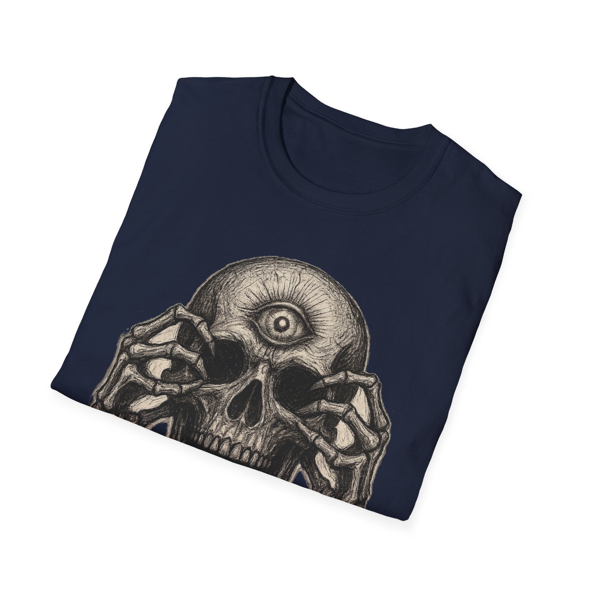 Mens Skull T-shirt Graphic Tees Skeleton Apparel Clothing Skulls Accessories Best Gift