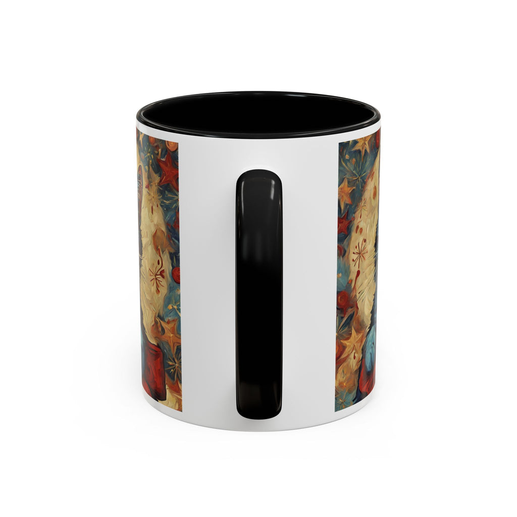 Christmas Mug Cat Mug Mom Lover Van Gogh Art Funny Coffee Tea Ceramic Mug