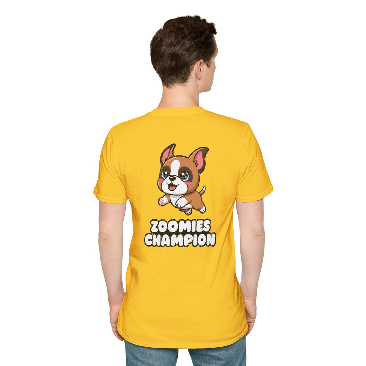 Cute Boxer Shirt Zoomies Champion Funny Dog Lover Unisex Softstyle Tee Gift