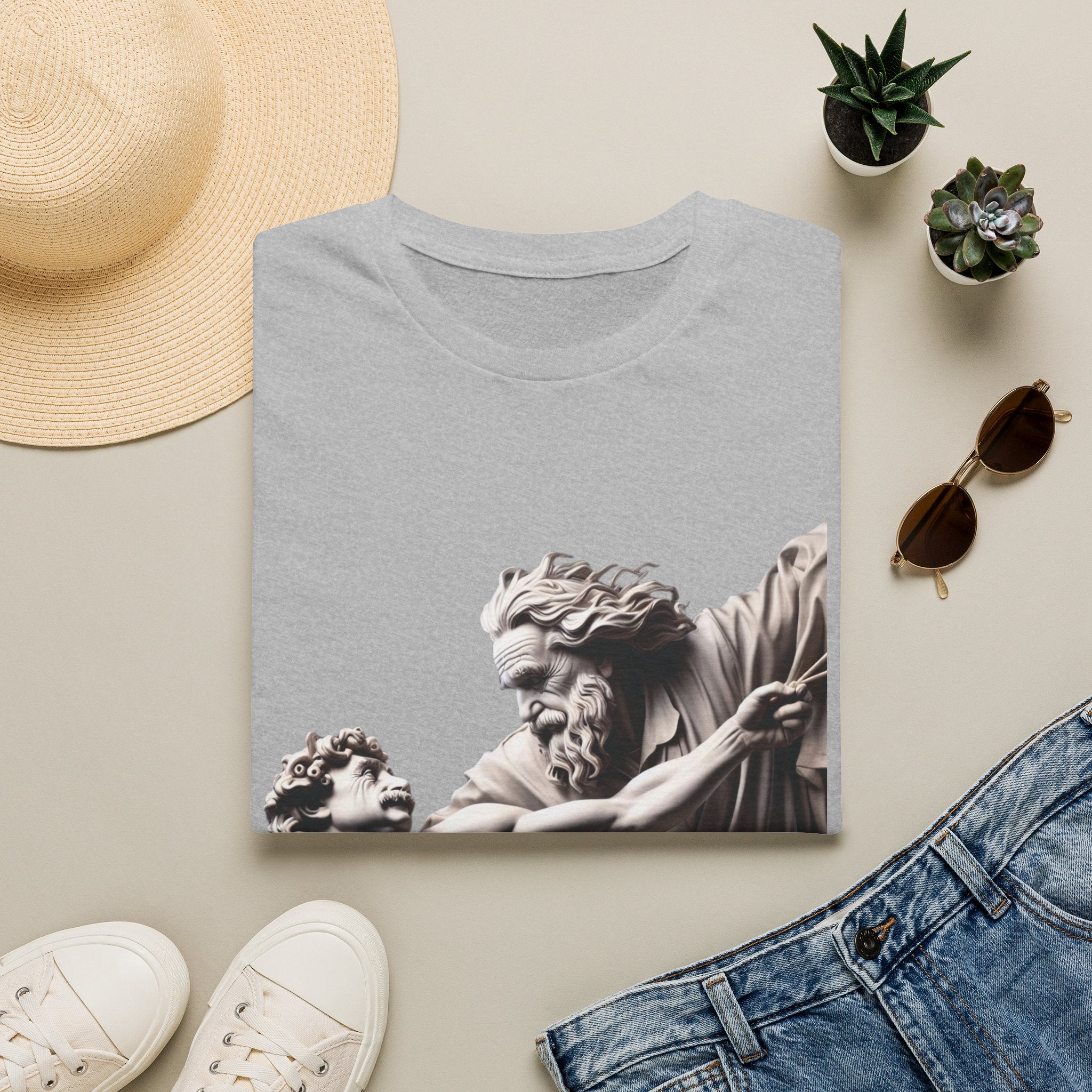 Funny Albert Einstein Unisex Softstyle T-Shirt Unique Gift Cotton T-shirt Art
