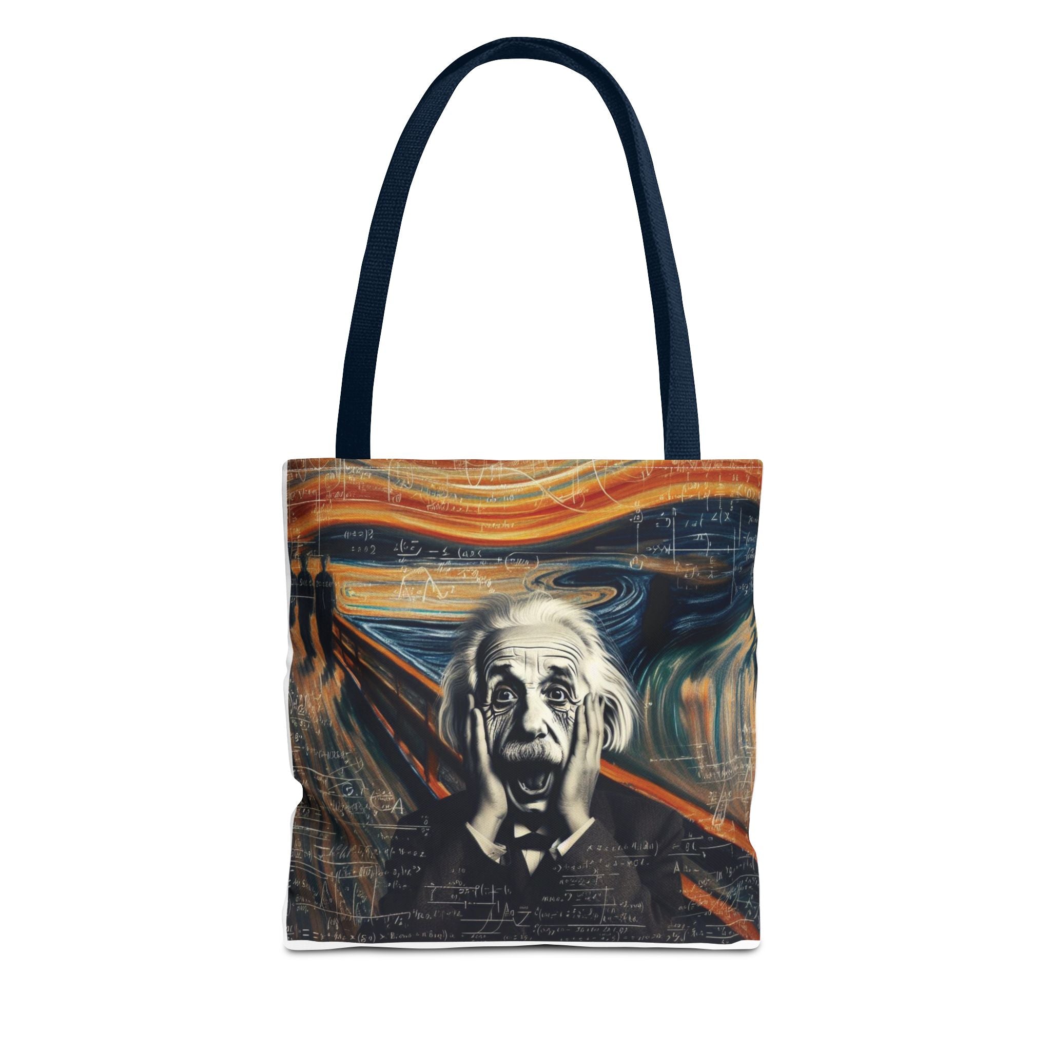 Funny Einstein Tote Bag (AOP) Bags Lady Women Mom Outdoor Style Fashion Gift New