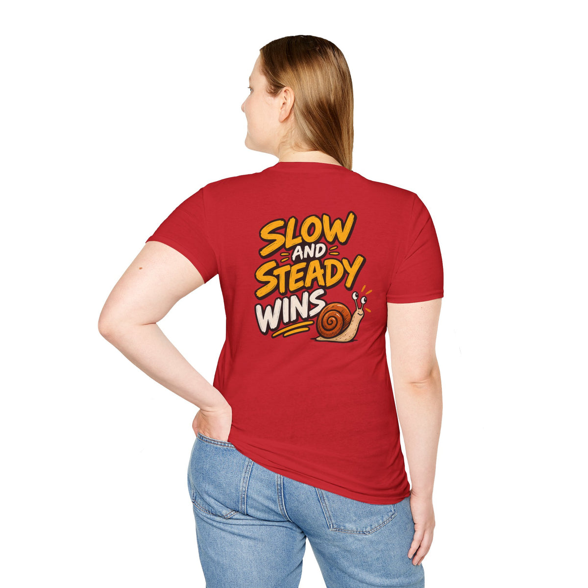 Funny Dark Humor Shirt Slow and Steady wins Funny Office Tee Unique Gift