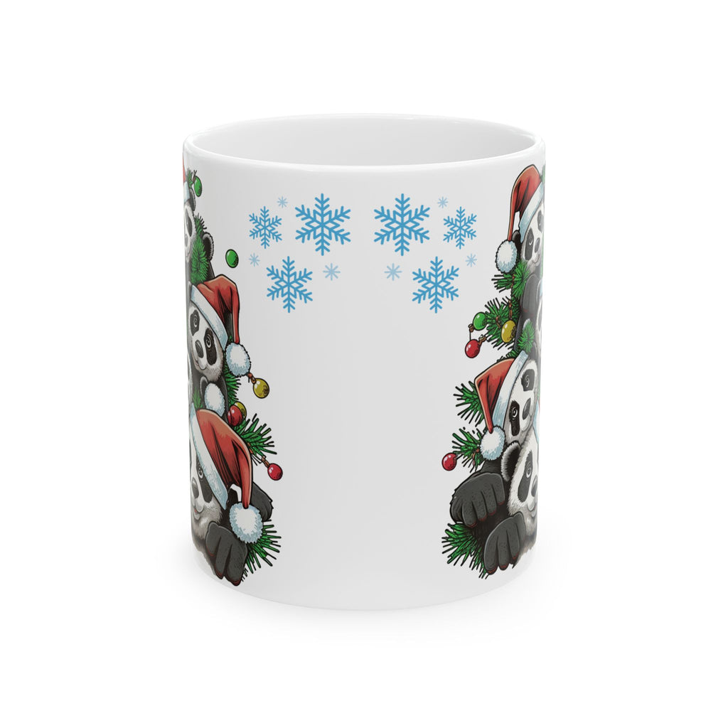 Christmas Mug Panda Mug Best Gift Holiday Coffee Cup Funny Christmas Gift Cute