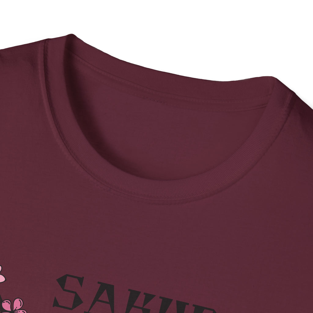 Sakura T-Shirt Japanese Art Shirt Unisex Softstyle Cherry Blossom Flower T-shirt