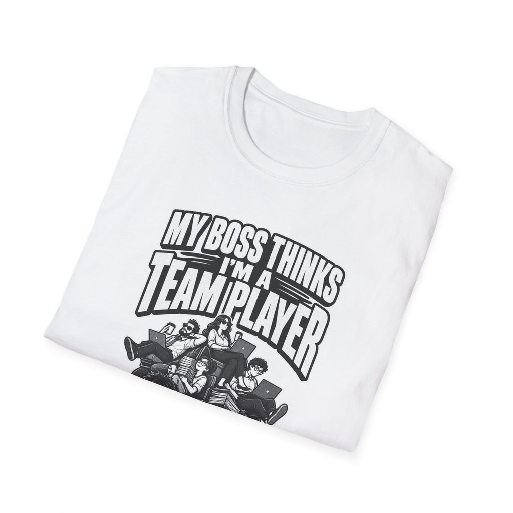 Funny Dark Humor Tshirt — Funny Office Tshirt Dark Humor Graphic Tee Unique Coworker Gift TEAM PLAYER Shirt