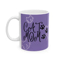 Cat Mom For Lover Funny Coffee Tea Ceramic Mug Office Work Cup Gift Cute Pet Mug
