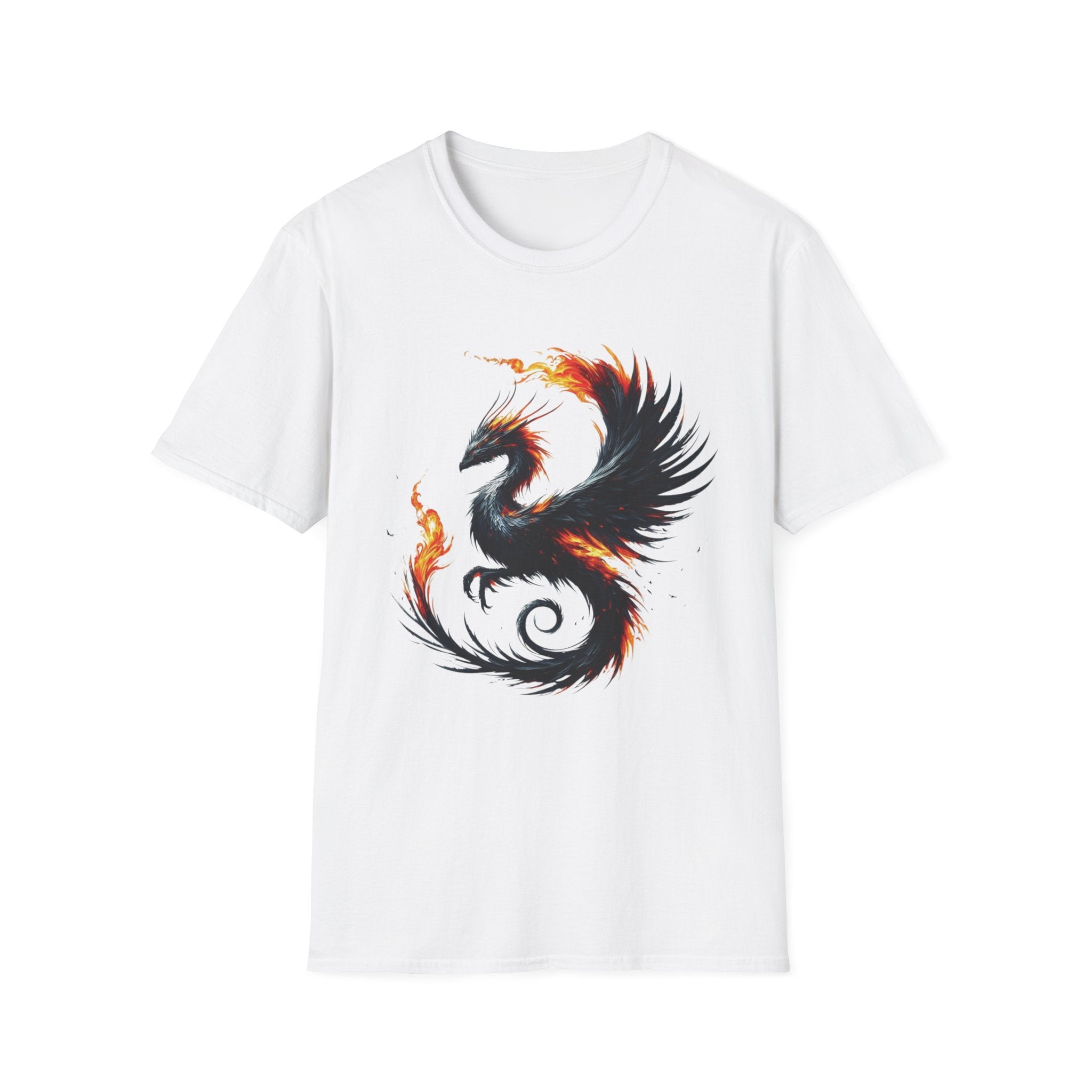 Dragon T-shirt Mens Graphic Tee Clothing Apparel Chinese Symbol Unisex Softstyle Unique Tshirt Best Gift