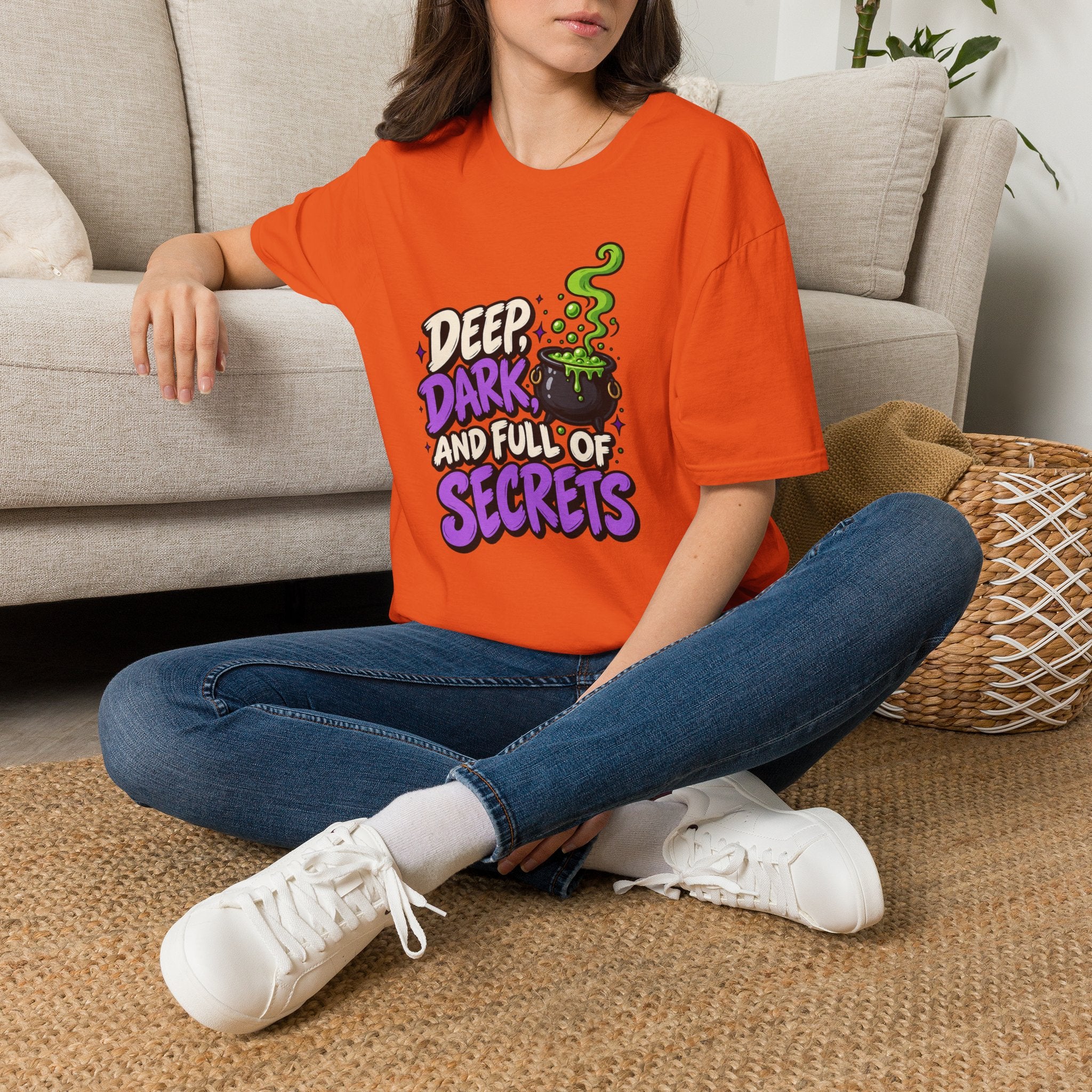 Deep Dark and Full of Secrets Halloween shirt