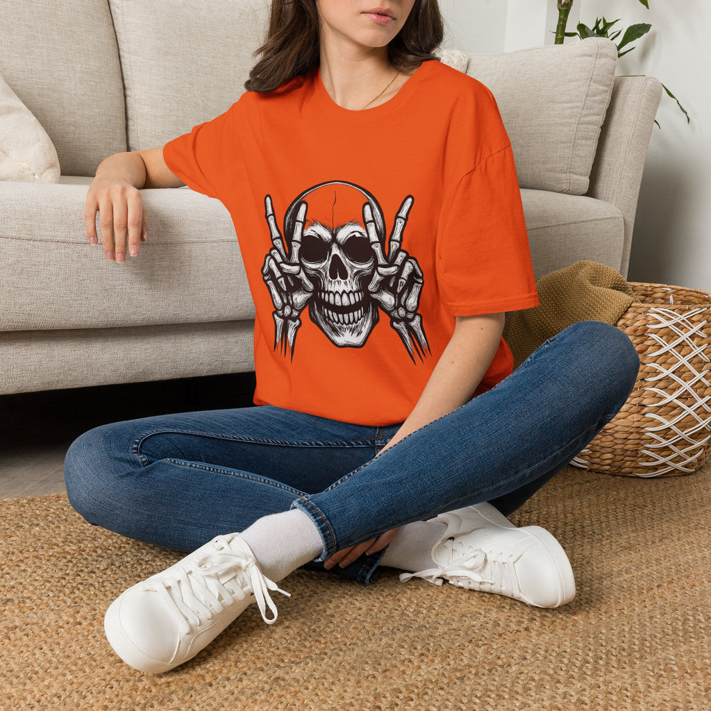 Mens Skull T-shirt Graphic Tees Skeleton Apparel Clothing Skulls Accessories Best Gift
