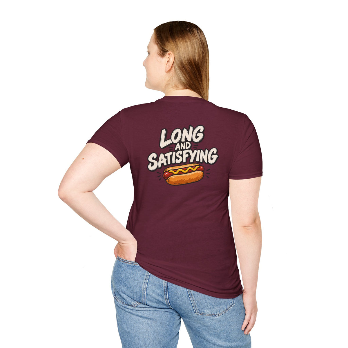 Dark Humor Funny Long and Satisfying Tshirt Tee Unique Gift