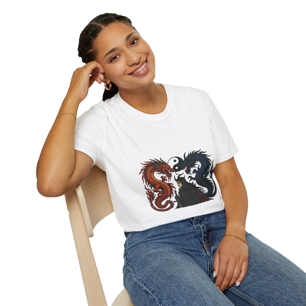 Dragon T-shirt Men Women Graphic Tee Clothing Apparel Chinese Dagon Symbol Gift