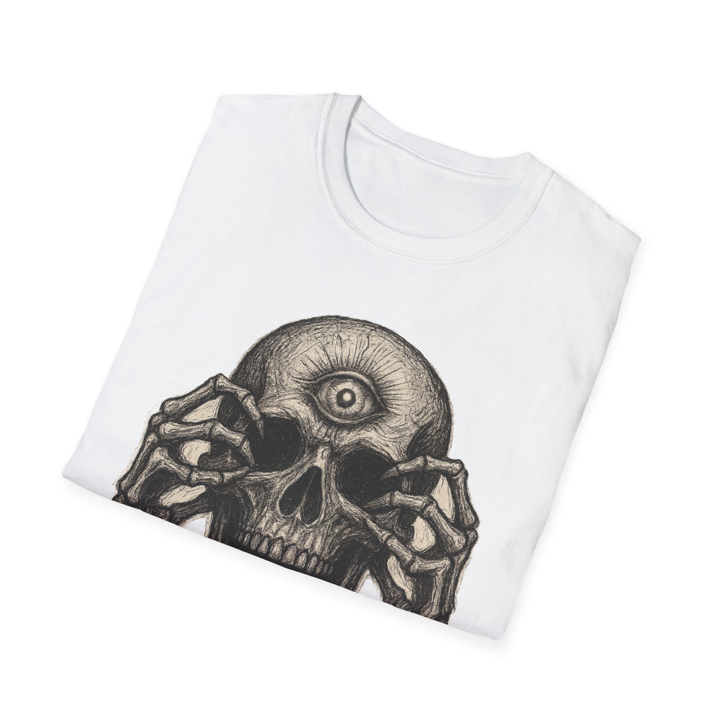Mens Skull T-shirt Graphic Tees Skeleton Apparel Clothing Skulls Accessories Best Gift