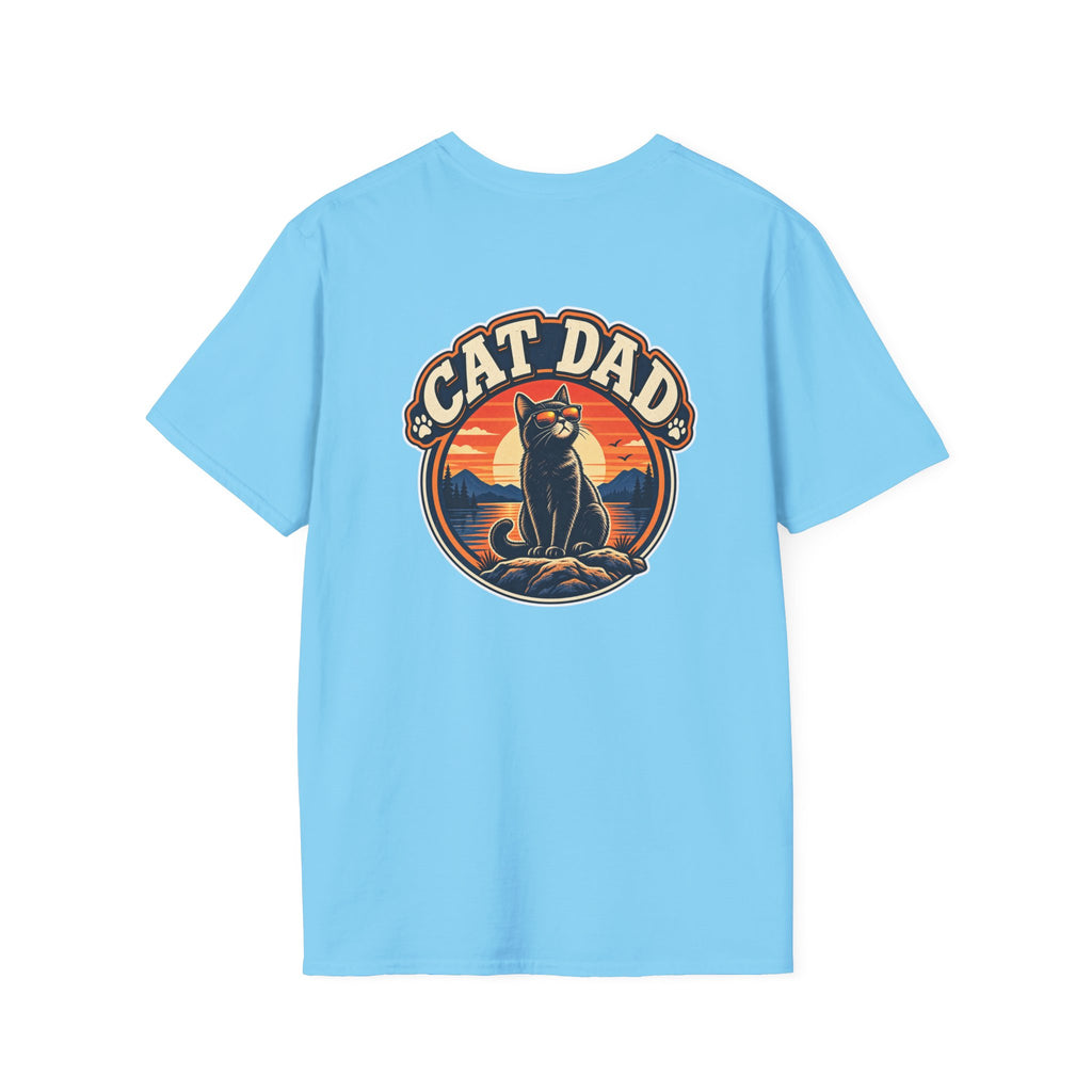 Cat Dad Shirt Pet Lover Tshirt Funny Cat Lover Graphic Tee Dark Humor Tee Unique Gift Funny Tshirt