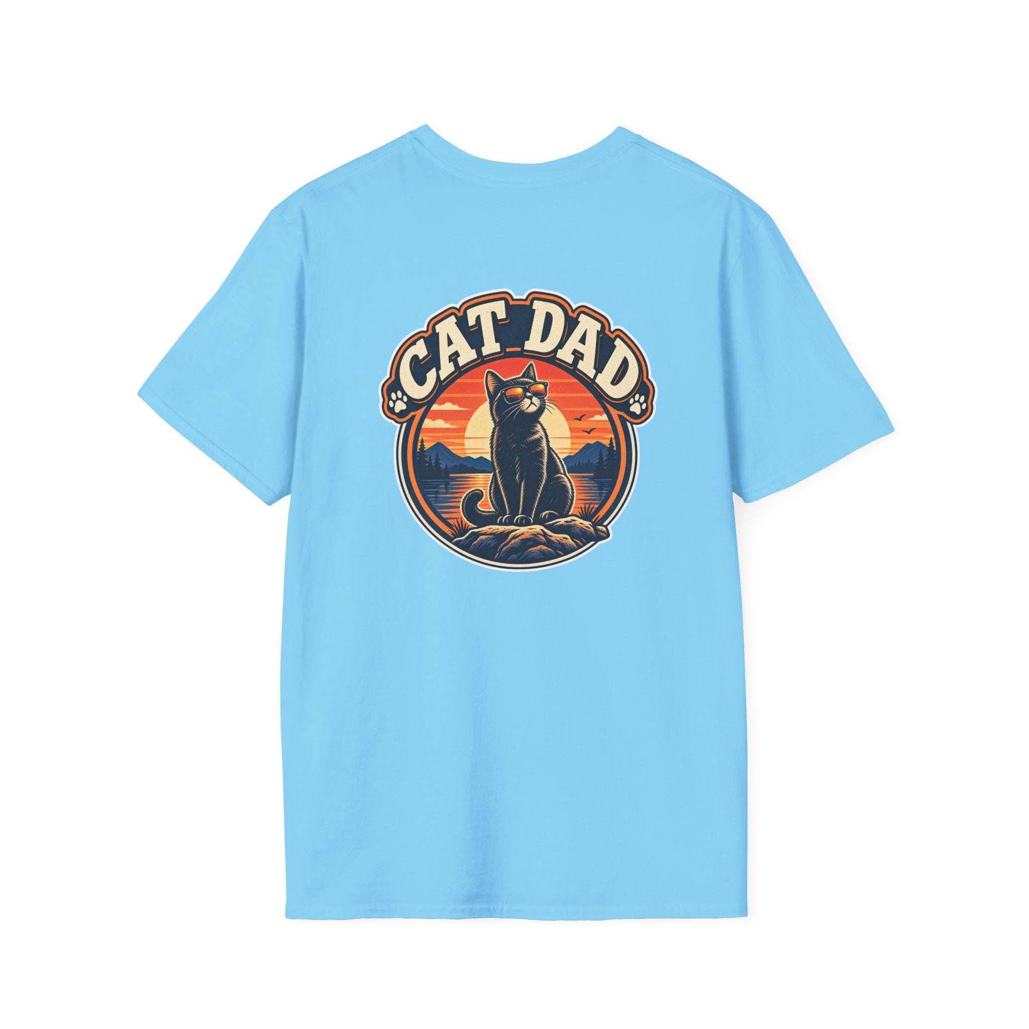 Cat Dad Shirt Pet Lover Tshirt Funny Cat Lover Graphic Tee Dark Humor Tee Unique Gift Funny Tshirt