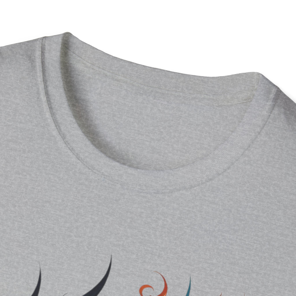 Dragon T-shirt Mens Graphic Tee Clothing Apparel Chinese Symbol Unisex Softstyle