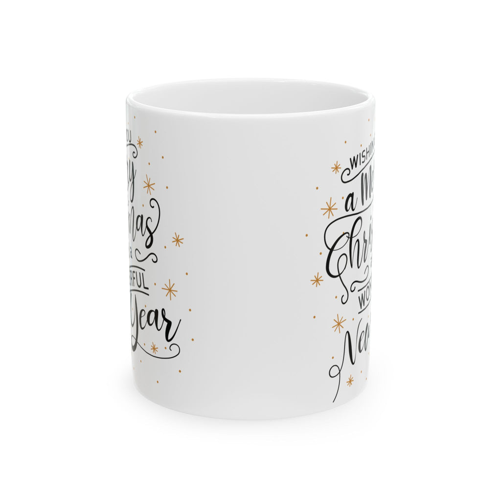 Funny Merry Christmas Mug Design Happy New Year Unique Cute Coffee Cup Gift Idea