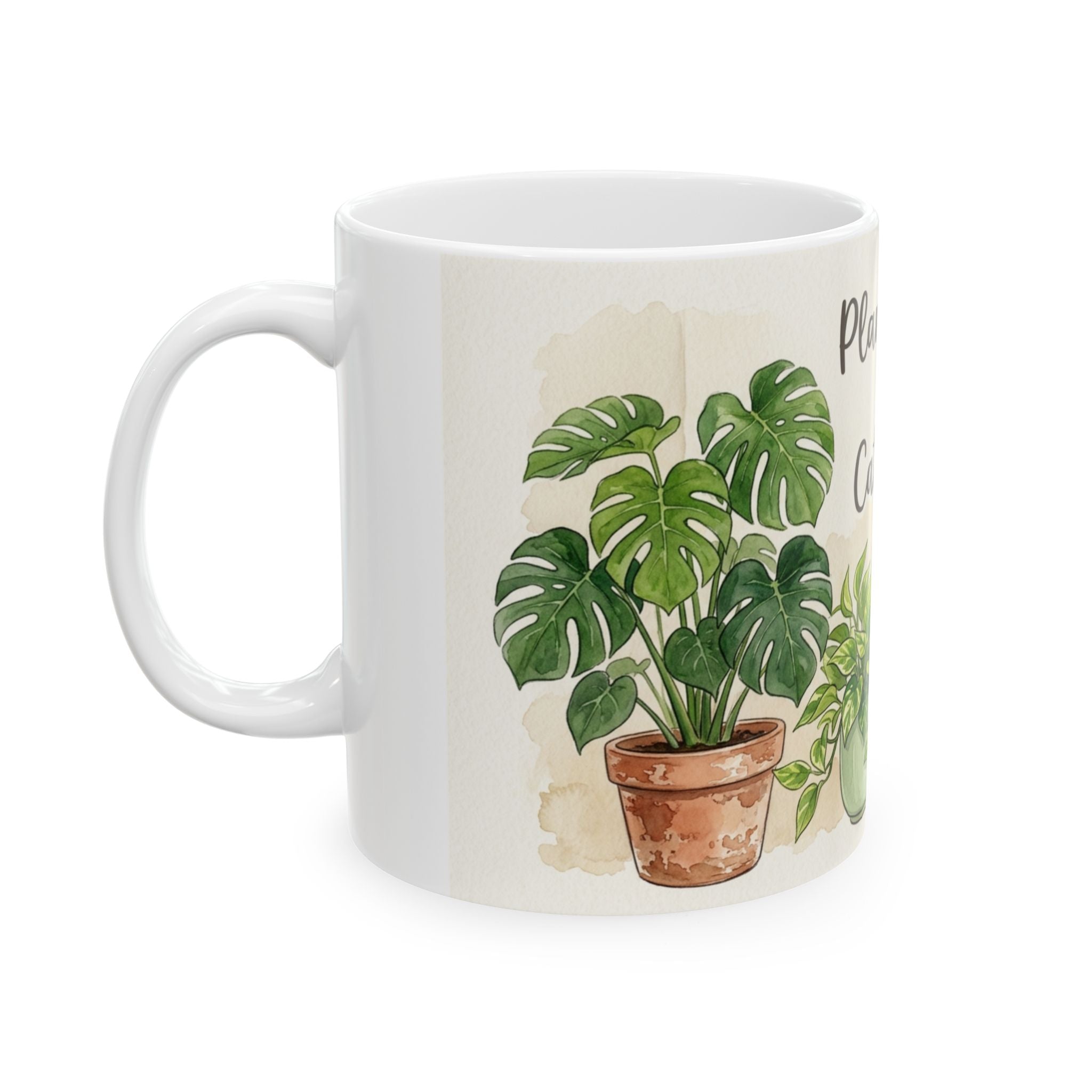 Plant Mom Mug Funny Botanical Coffee Cup Gift for Plant Lovers Mother's Day Best