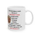 Funny Donald Trump Coffee Mug Great Dad Gift Unique Novelty Cup for Fathers Best