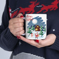 Christmas Mug Funny Santa Claus Mug Unique Cute Coffee Cup Snowman Mug Gift Kids 11oz