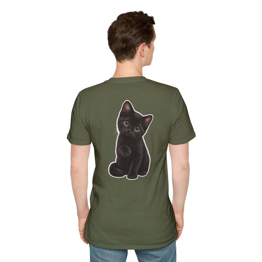 Black Cat Shirt Dark Humor Tee Cat Mom Tshirt Unique Gift Black Cat T shirt Funny Tshirt