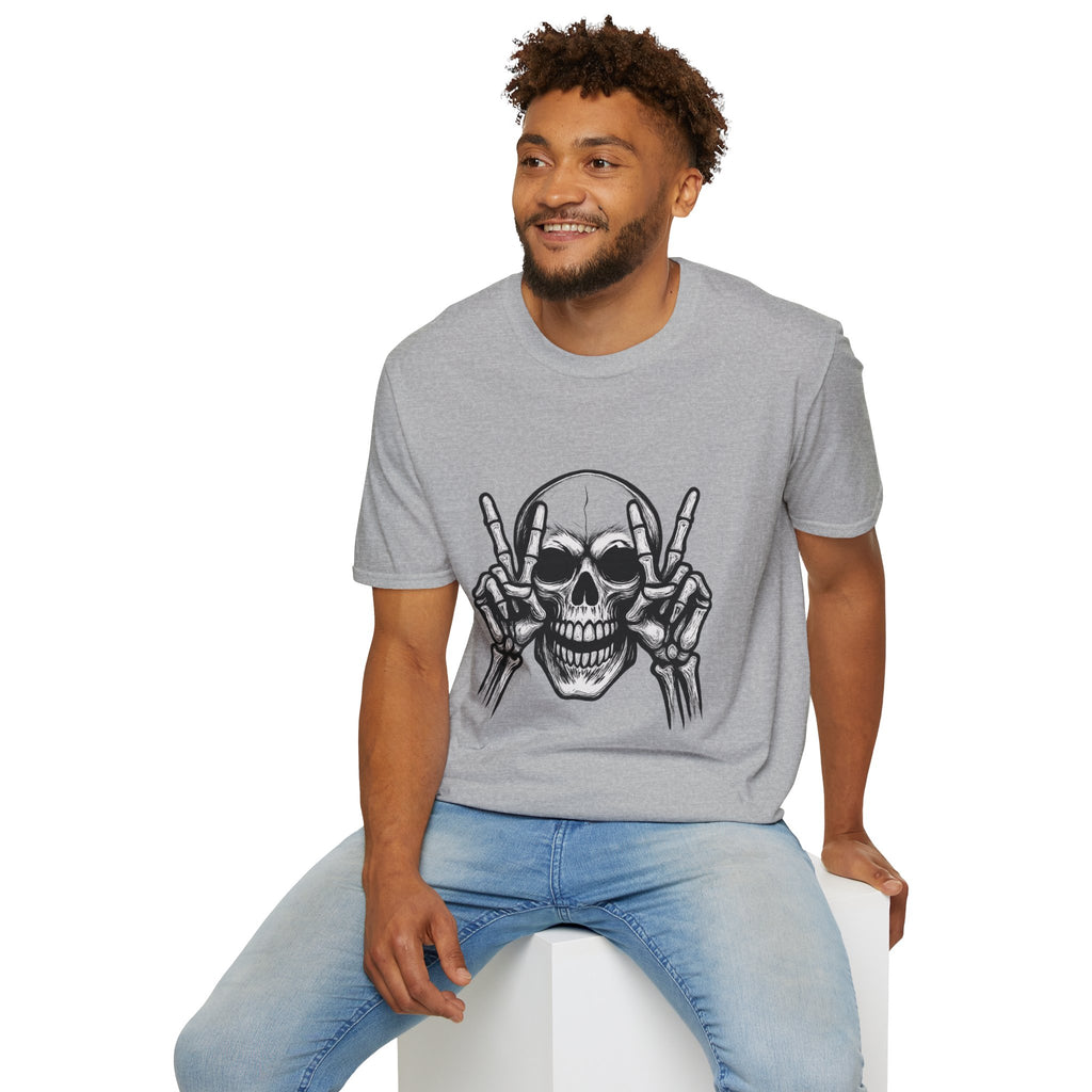 Mens Skull T-shirt Graphic Tees Skeleton Apparel Clothing Skulls Accessories Best Gift