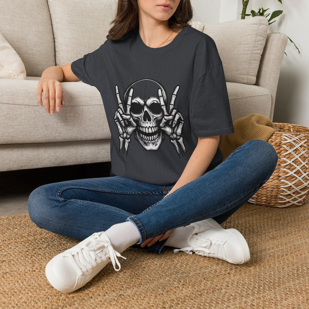 Mens Skull T-shirt Graphic Tees Skeleton Apparel Clothing Skulls Accessories Best Gift