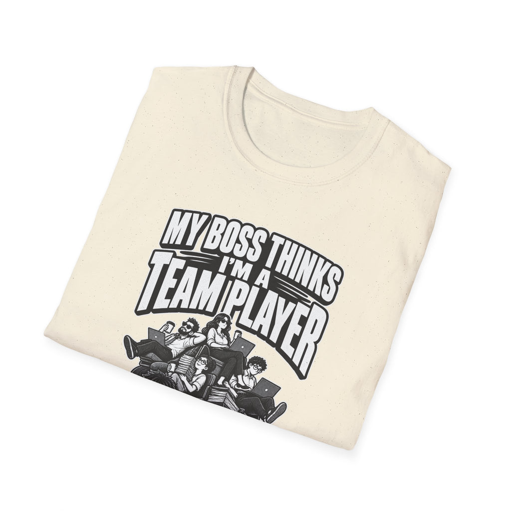Funny Dark Humor Tshirt — Funny Office Tshirt Dark Humor Graphic Tee Unique Coworker Gift TEAM PLAYER Shirt