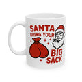 Funny Christmas Santa Tea Mug Unique Xmas Gift Coffee Cup Humor 2026 New Year