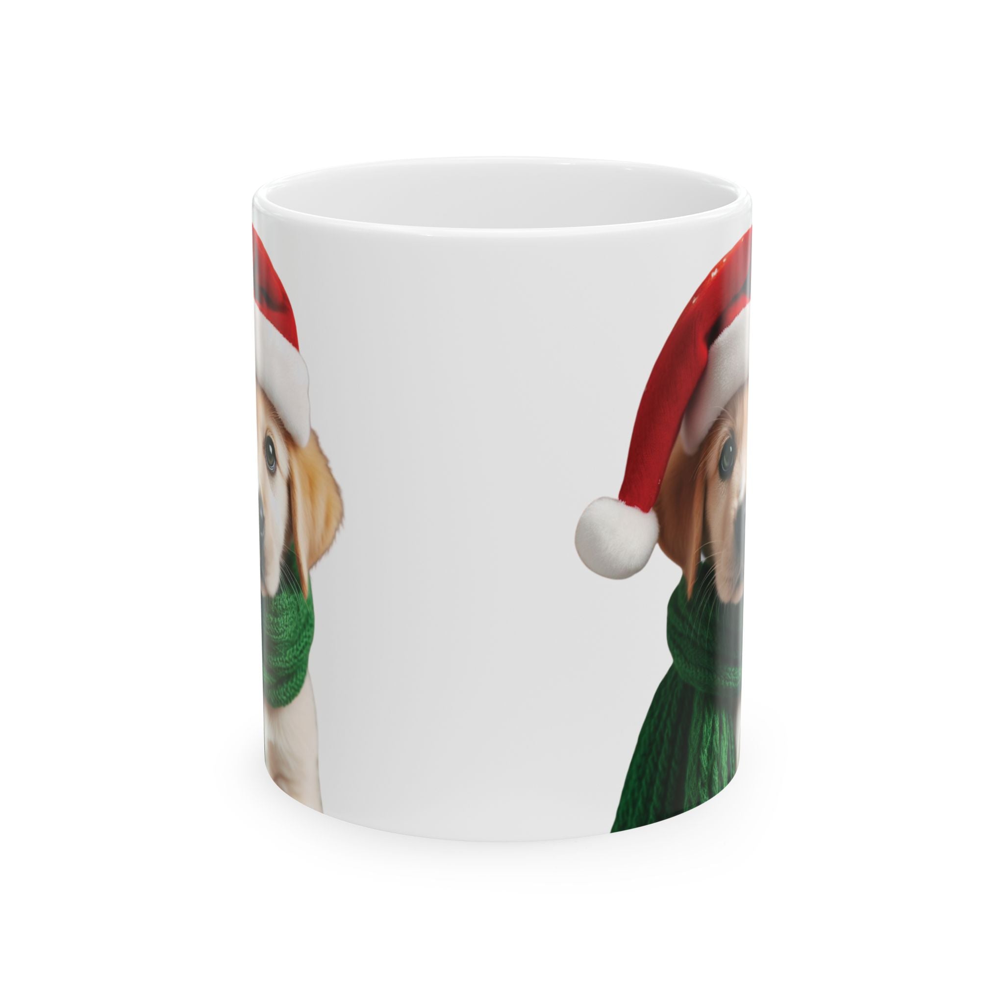 Merry Christmas Mug Dog Animal Lover Gift Funny Secret Santa Cute Tea Coffee Cup