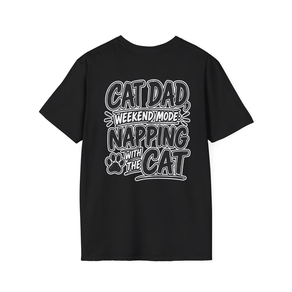 Cat Dad Shirt Pet Lover Tshirt Funny Cat Lover Graphic Tee Dark Humor Tee Unique Gift Funny Tshirt
