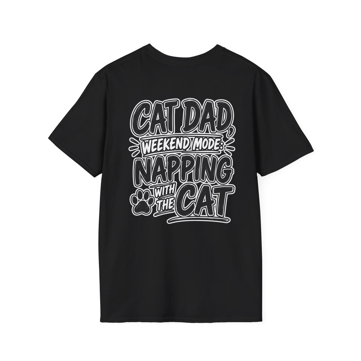 Cat Dad Shirt Pet Lover Tshirt Funny Cat Lover Graphic Tee Dark Humor Tee Unique Gift Funny Tshirt