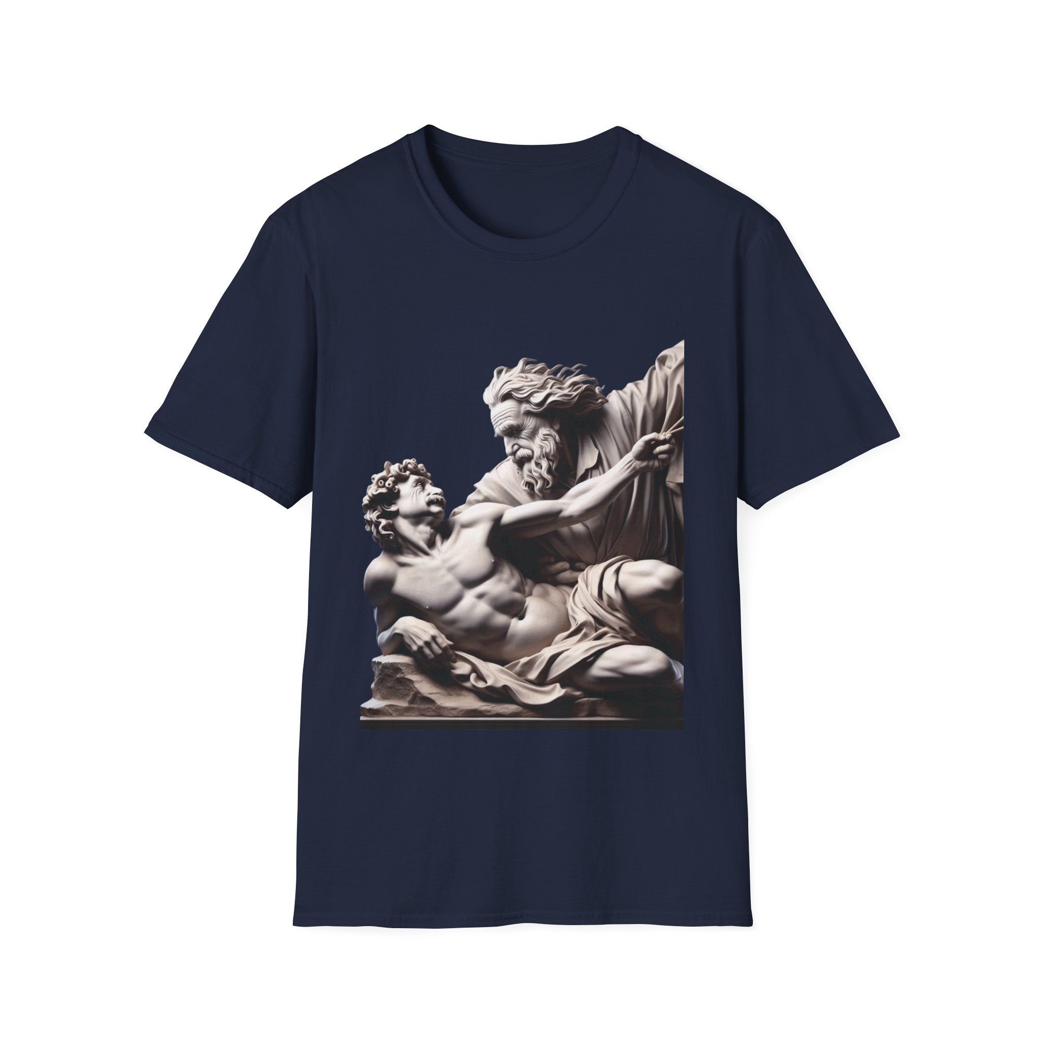 Funny Albert Einstein Unisex Softstyle T-Shirt Unique Gift Cotton T-shirt Art
