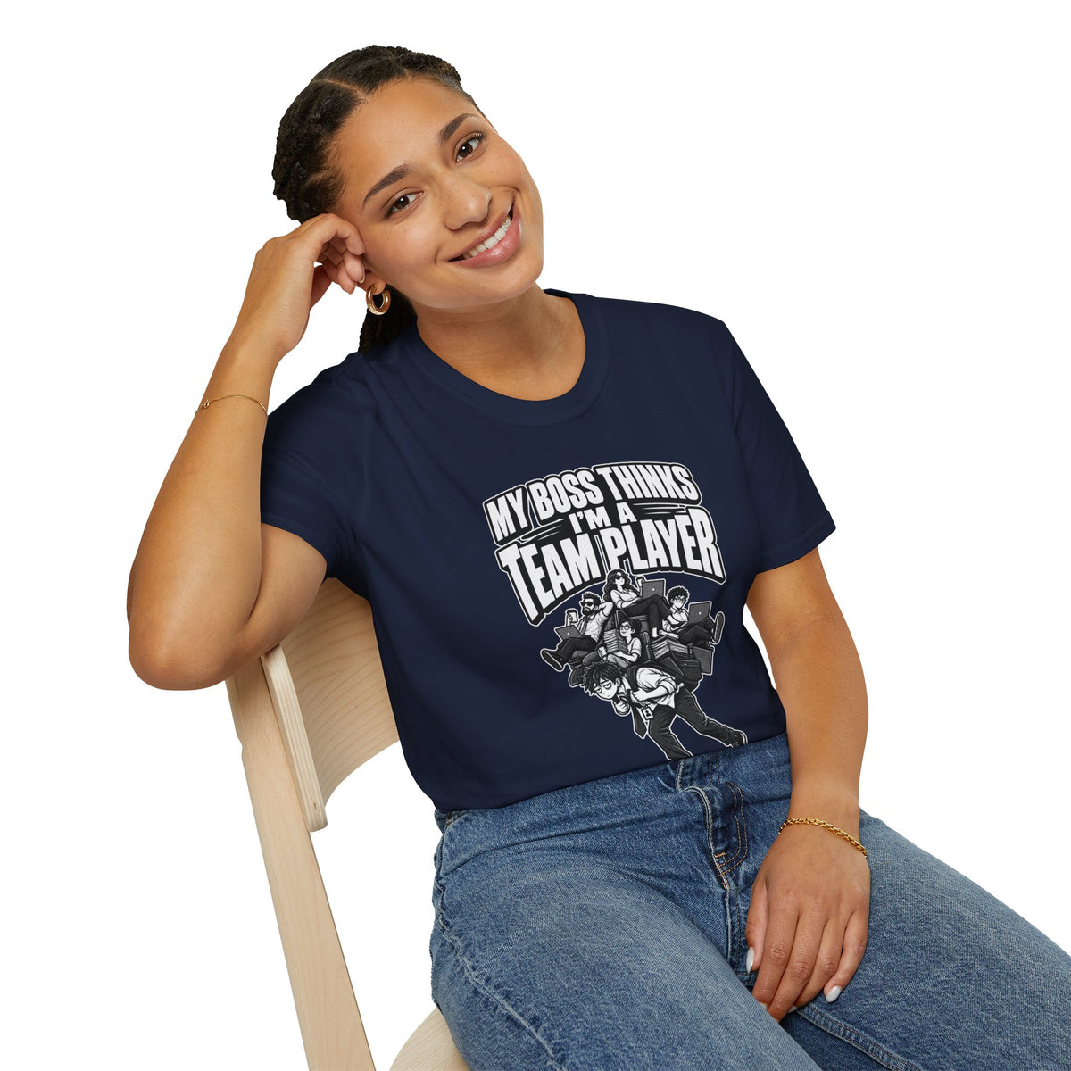 Funny Dark Humor Tshirt — Funny Office Tshirt Dark Humor Graphic Tee Unique Coworker Gift TEAM PLAYER Shirt