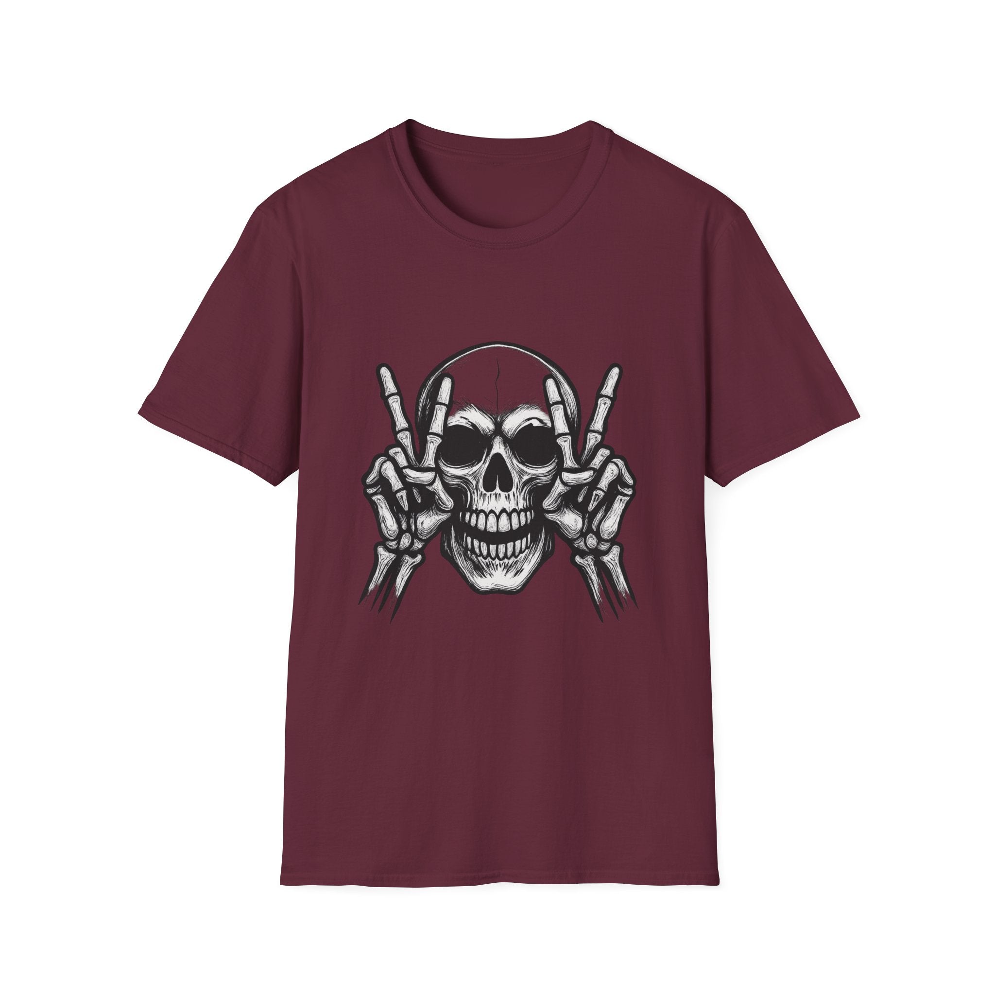 Mens Skull T-shirt Graphic Tees Skeleton Apparel Clothing Skulls Accessories Best Gift