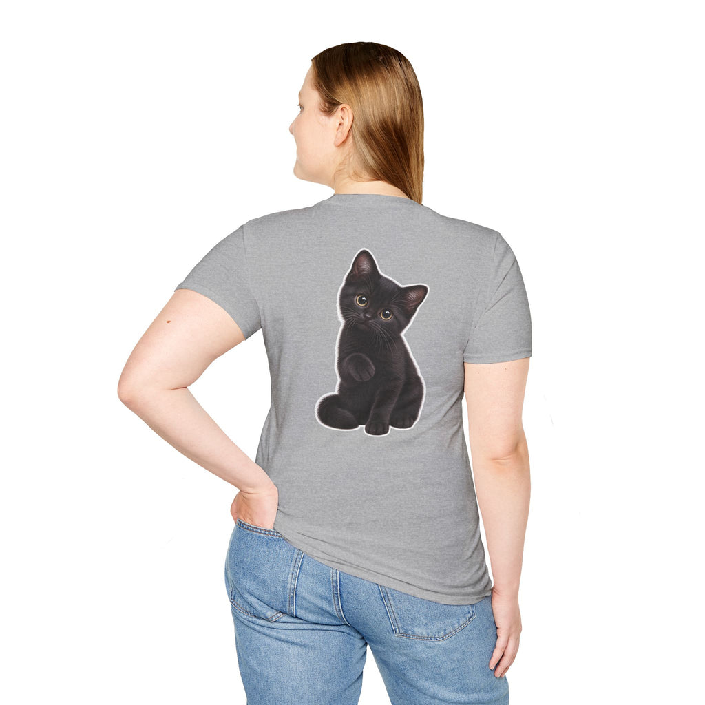 Black Cat Shirt Dark Humor Tee Cat Mom Tshirt Unique Gift Black Cat T shirt Funny Tshirt