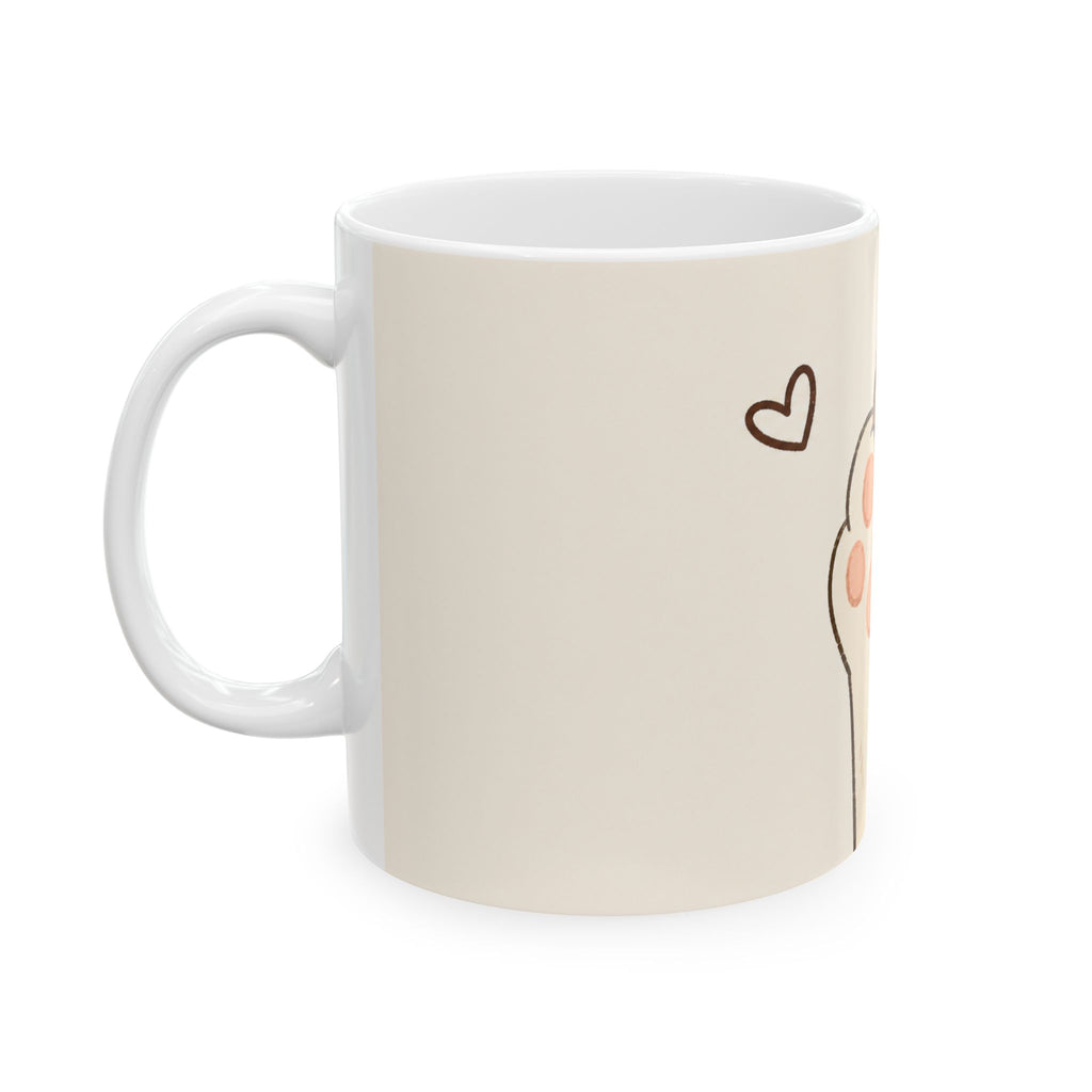 Cat Mom Coffee Mug Minimalist Line Art Cat Lover Gift Funny Ceramic Cup Tea Cup 11oz 15oz Best Gift for Mothers Animal Lovers