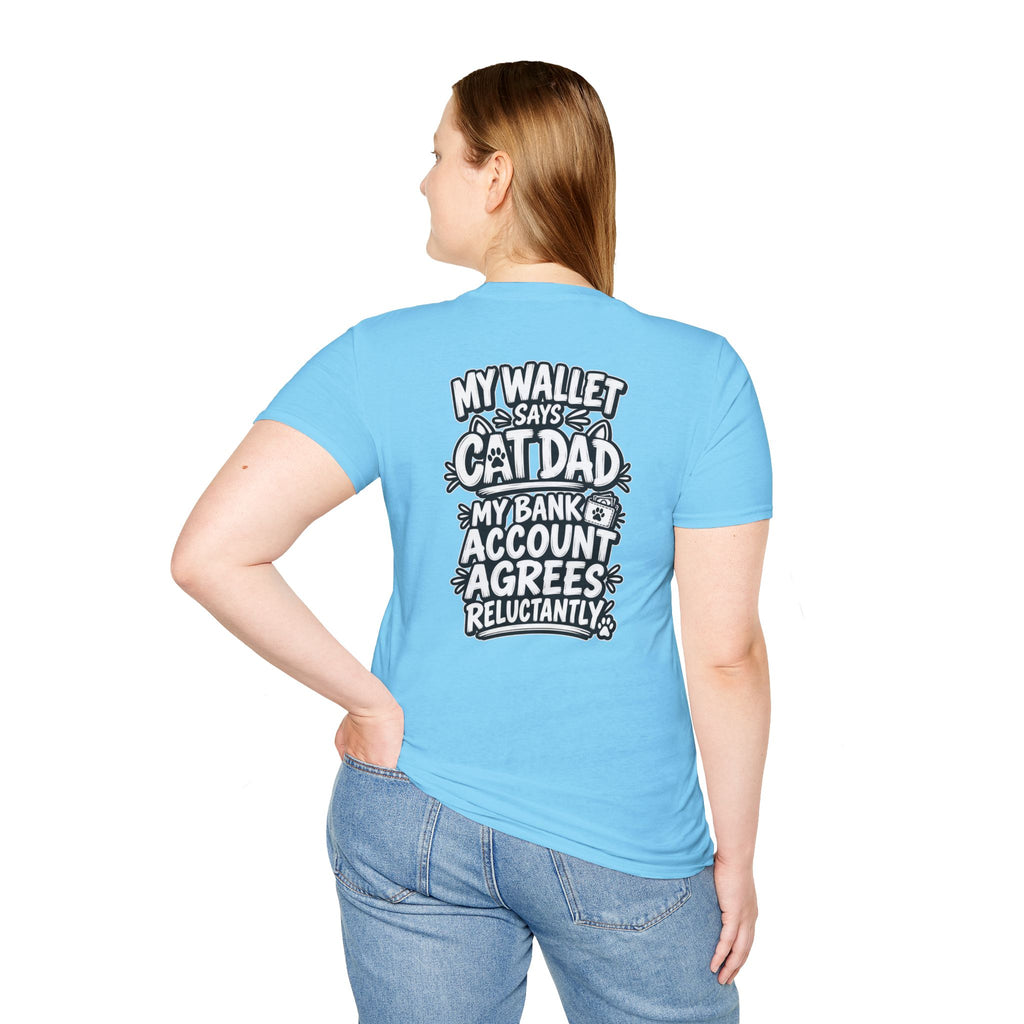 Cat Dad Shirt Pet Lover Tshirt Funny Cat Lover Graphic Tee Dark Humor Tee Unique Gift Funny Tshirt